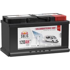 Solarbatterie 120ah 12v smf - 12v,
