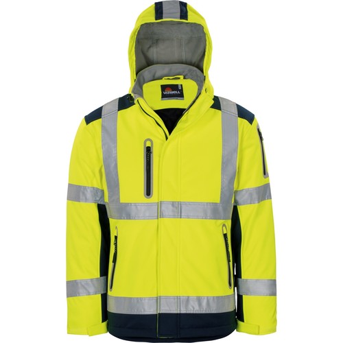 Vizwell winter softshelljacke - vizwell, winter-softshelljacke