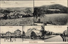 Ak Deuben Freital in Sachsen