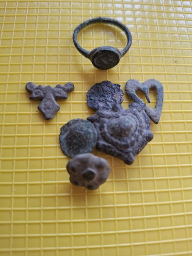 Römischer ring und - ring, teile