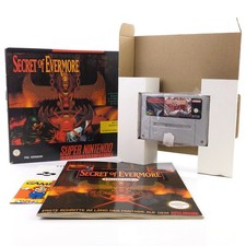 Super Nintendo Spiel : Secret of Evermore - SNES Big Box OVP / PAL dt. NOE