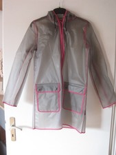 Esmara by Heidi Klum Gr. 34 transparenter Regen Jacke Regenjacke Regenmantel