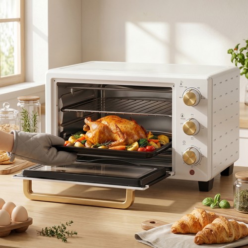 Minibackofen mit einstellbarer
