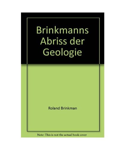 Allgemeine geologie 1 - allgemeine, bd