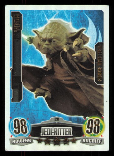 Yoda force attax - yoda, wars