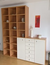 Wohnzimmerregal mit Schrank, hochwertig, sehr guter Zustand 