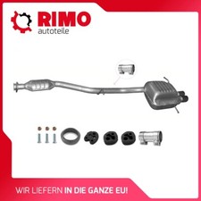 für Mercedes CL203 C180 C200 C230 Kompressor Endschalldämpfer Auspuffanlage