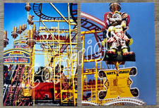 2 x Archiv Foto Achterbahn