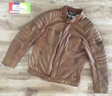 Belstaff WEYBRIDGE leather jacket, Lederjacke, GoldLabel, cognac, Size L