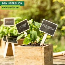 Stecketiketten Kreidetafel