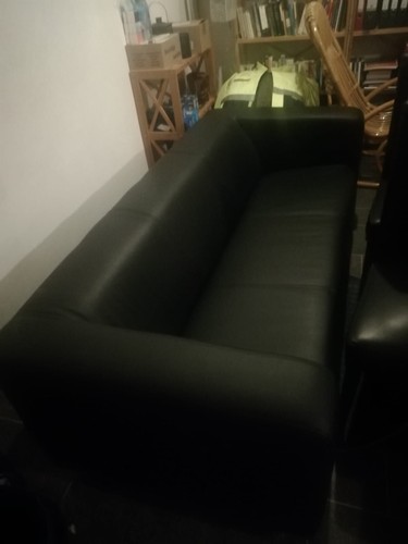 Couch garnitur leder - 2,