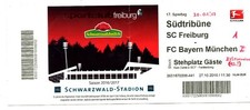 Ticket BL SC Freiburg - Bayern