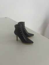 Bratz MGA Puppen Schuhe Fashion Style Stiefel Schwarz Doll Shoes Boots 1 Paar