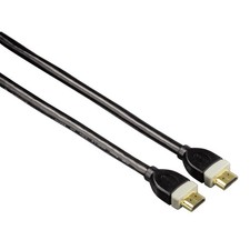 Hama 4K 5m HDMI-Kabel Ethernet GOLD Anschluss-Kabel 3D UHD Full-HD TV Beamer PC