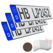 3 Kennzeichen Carbon Optik 52