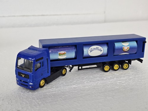 Man landliebe blau lkw - man,