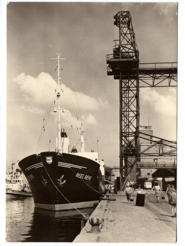 Foto wismar hafen 1968 - ak,
