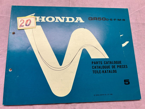 Ersatsteile katalog honda - honda, qr