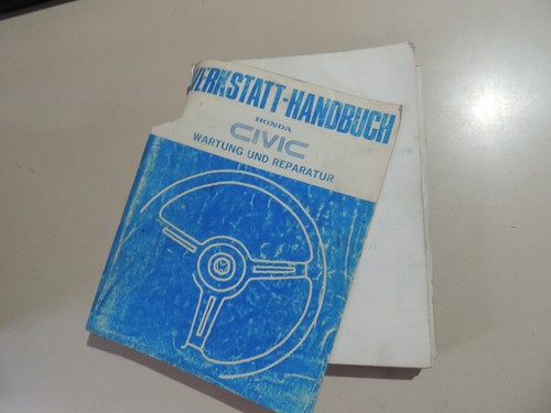 1984 werkstatthandbuch honda - werkstatthandbuch,