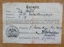 Ausweis für - ,