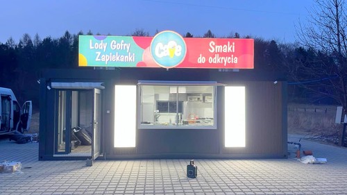 Container gastronomie catering