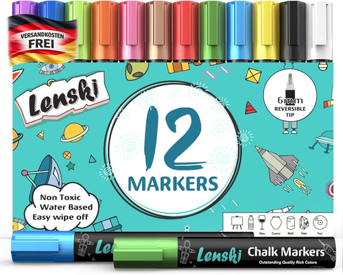 Kreidestifte set 12er - set,