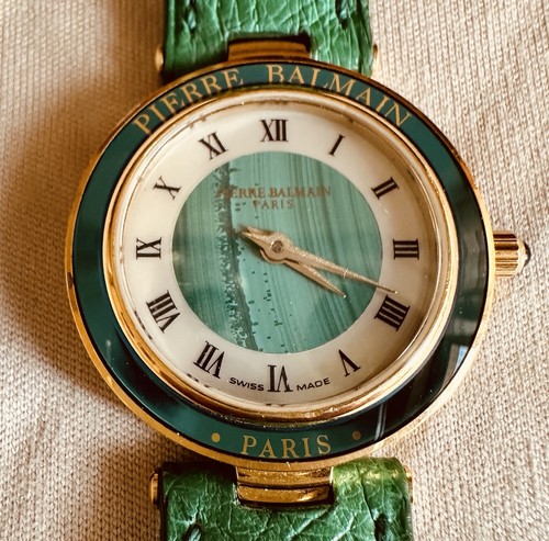 Pierre balmain uhr vergoldet - pierre,