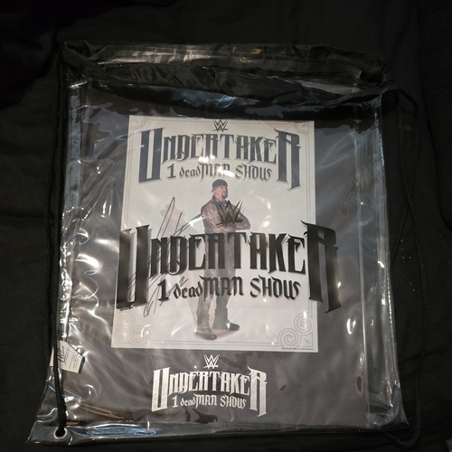 Undertaker show autograph - undertaker,