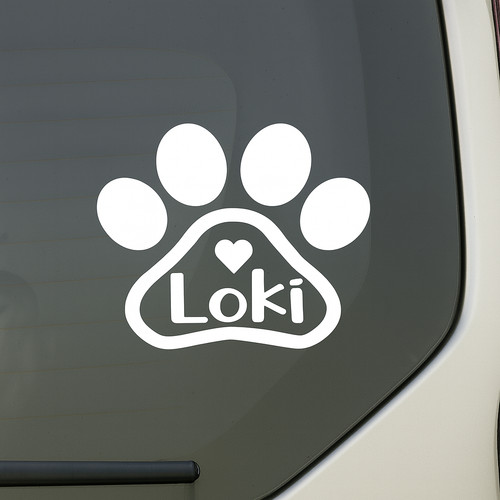Personalisierter pfotenabdruck - personalisierter,