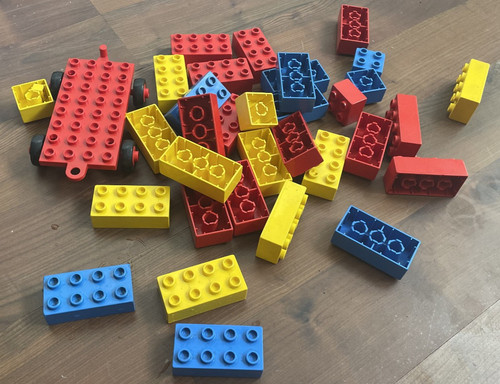 Vintage lego duplo - duplo, konvolut