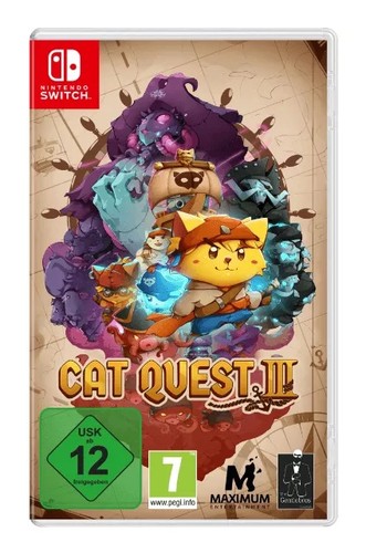 Cat quest iii nintendo - cat,