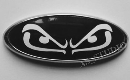 Folie 100x38mm böser - 2x,