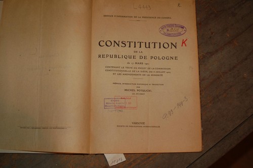 Constitution republique - constitution, la