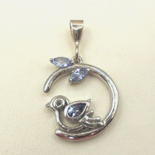 Tansanit peridot anhänger - tansanit,,