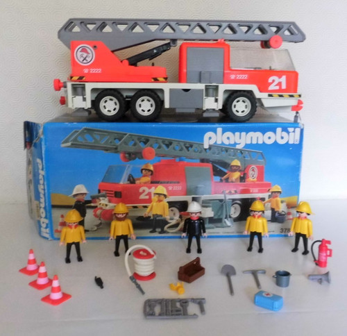 Playmobil 3781 drehleiterwagen - 3781,