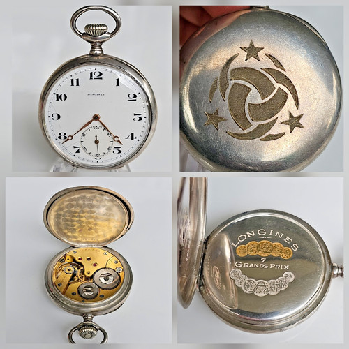 Antike longines taschenuhr - longines,