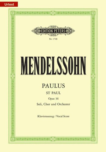 Paulus piano reduction - op., 36