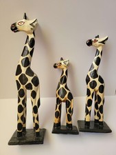 Giraffe holz deko - holz, stück
