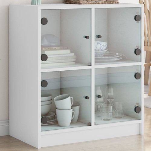 Beistellschrank mit glastüren - beistellschrank,