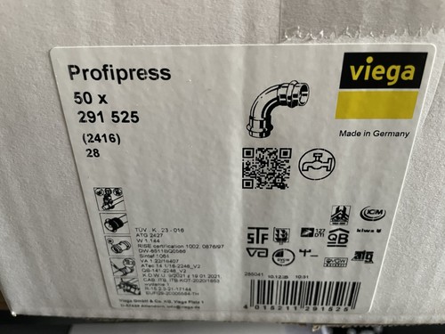 Viega profipress pressfitting - viega,