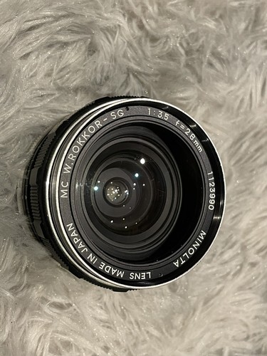 Minolta rokkor sg 28mm - minolta, w.rokkor-sg