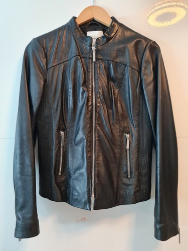 Mango echt lederjacke - mango,