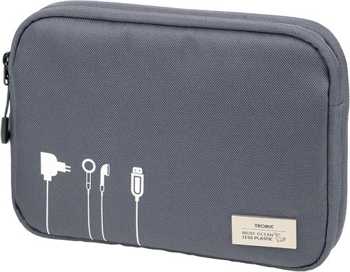 Troika kabeltasche blue cycle - troika,