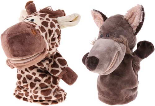 Sharplace stück handpuppen - 2,