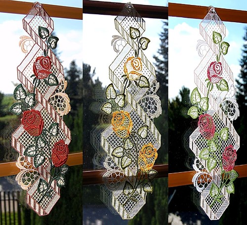 Fensterbild plauener spitze - fensterbild,