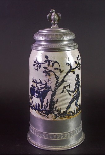 Masskrug 1820 jagdmotiv - masskrug,