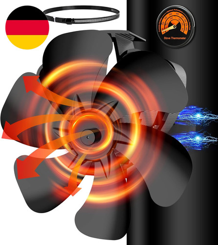Kaminventilator magnetisch 6 - kaminventilator, magnetisch,