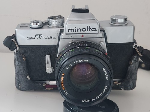 Minolta srt 303b - 303b, analogkamera