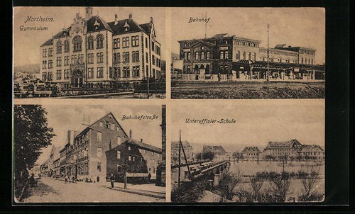 Northeim bahnhof - ak,