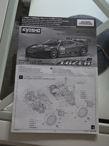 Kyosho pure ten fazer - pure,